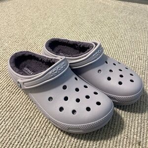 Classic Fuzz Lined Croc